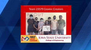 Building success: Iowa students bring creation to Lego competition