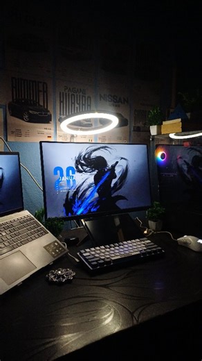 Aniket | Follow & Comment "Live" and I will send you software link directly in DM🩵💫 . . . . . . . . #edits #trending #gamer #desksetup #wallpaper | Instagram