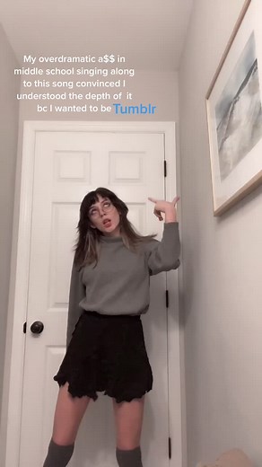 It’s amazing how I just morphed into every song I liked in middle-school. #gasoline #halsey #tumblrgirl