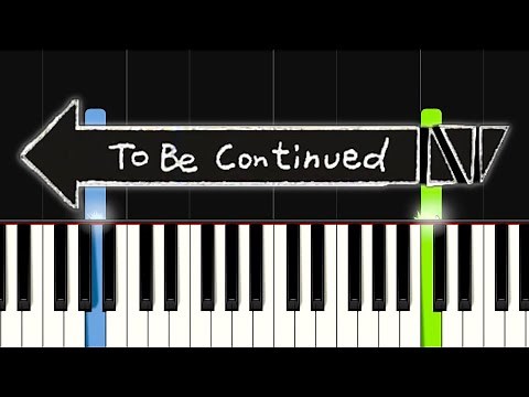 To Be Continued (JoJo - Roundabout) | EASY Piano Tutorial