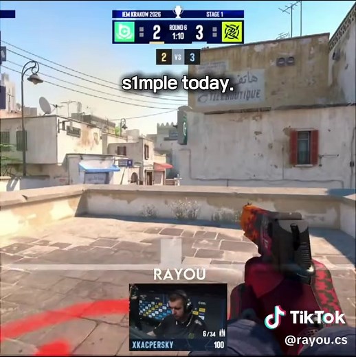 s1mple's Key Plays in CS:GO Gameplay Today