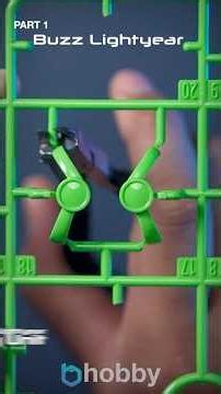 Toy Story Buzz Lightyear Model Kit Legs #asmr #toys #gunpla