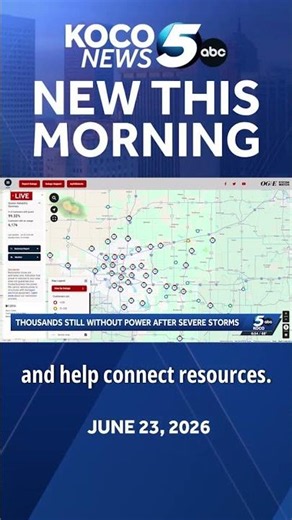 Oklahoma still dealing with power outages after Monday storms; Richard Glossip back in court