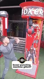 Boxer Punching Machine Glitch! 🥊😂