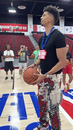 Drama in the halfcourt shootout 👀Which challenge do you want to see in tonight’s Hennessy NBA Creator Cup? Vote now with your NBA ID, and tune in at 8:00pm/pt on the NBA App! ➡️: https://link.nba.com/Creator-vote | NBA