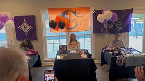 Awesome to see 3 Eastside girls soccer stars sign to play in college this afternoon ⚽️🦅 Emmy Rikard - Furman Lydia Parker - Campbell Jayden Irby - Furman Eastside High School Eastside Lady Eagles Soccer | GreerNews.com - Sports