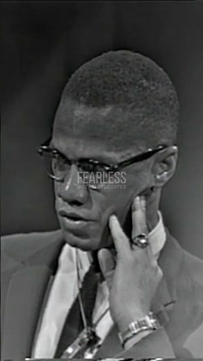 Malcolm X on how the Black man must unite.
