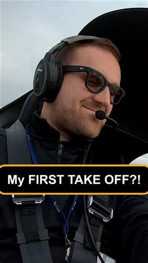 How we survived my first TAKE OFF ✈️ #shorts #aviation #flighttraining