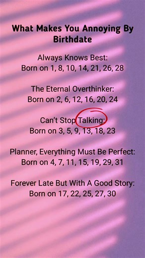 What Your Birthdate Says About You 😳🎯 | Accurate or Not.? 👍