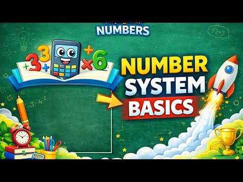 Number system basic chapter 1 part 1 novodaya and sainik entrance class 6 @playing with numbers