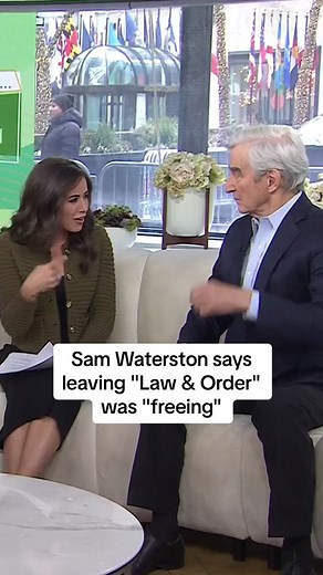 #SamWaterston has taken his final turn as #JackMcCoy on the iconic #LawAndOrder, and shares that he feels