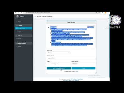 How to Create Student Profile for FY Students | Step by Step Guide (SPPU)