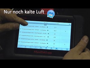 Stellmotor für Temperaturklappe Fehlersuche