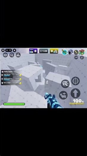 Roblox Rivals Knife Trick Shot Day 30 #shorts 