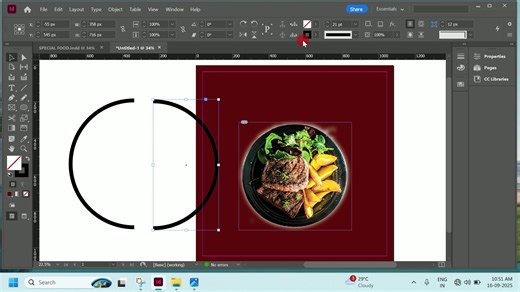 1.9K views · 11 reactions | Food Poster Design in Adobe InDesign | #design #designinspiration #food #adobeindesign #graphicdesign #graphicdesigner #tutorial #videos | Shiv Gutam | Facebook