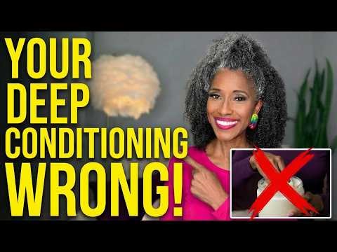 5 Deep Conditioning Mistakes Ruining Your Hair!