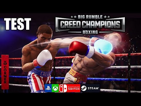BIG RUMBLE BOXING CREED CHAMPIONS | TEST FR | NINTENDO SWITCH