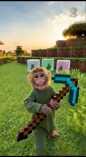 🎮 Minecraft Adventure: Monkeys Free! ⛏️#minecraft