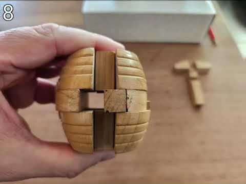 How To Solve The Wooden Barrel Puzzle in 14 Steps