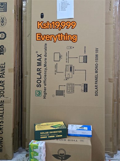 Affordable Starmax 150W Solar Full Kit for Homes