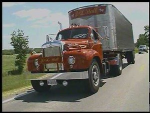 2 Stick B61 Mack with Fruehauf trailer