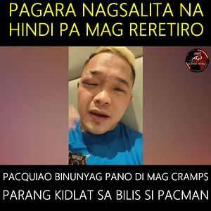 ALBERT PAGARA NAGSALITA Na PAGKA Knockout, Dipa Mag Retiro | PACQUIAO BINUNYAG Paano Di Mag Cramps #jaweboxingworld | Jawe Boxing World