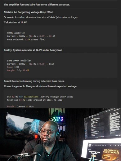 Chapter 3: Fuse Types, Sizing & Protection Strategies — Wiring & Fusing: 11.8 Professional Automotive Wiring & Fusing Guide — Chapter 3 Fuse Types, Sizing & Protection Strategies Chapter Overview Reading Time: 55-70 minutes Skill Level: Foundation → Installer → Technician Prerequisites: Chapters 1-2 (Electrical fundamentals and wire selection) Fuses are the last line of defense against electrical fires. Understanding fuse types, proper sizing, and strategic placement is essential for safe instal