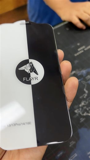 Borderless screen gaurd without any black edges- flayr tempered glass full transparent
