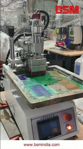 Automatic Screen Printing Machine