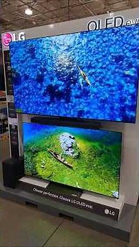 New LG C5 vs C4 Display at Costco