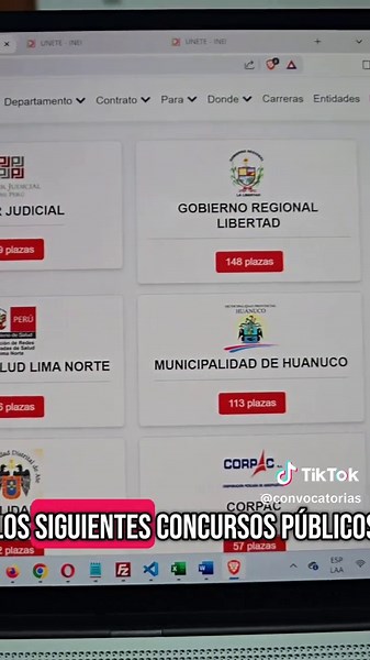 Nuevos empleos en el INEI para los Censos Nacionales 2025 🔴 Carreras solicitadas: Cualquier carrera (Excepto carreras vinculadas al cuidado personal u oficios). 🔴 Como postular a INEI 2025: ✅ Ingresa a la bolsa de trabajo oficial de la entidad: https://unete.censo2025.pe/convocatorias/public/home/convocatorias/2 ✅ Encuentra una oferta dirigida a tu carrera/oficio. 👉 Si quieres ahorrarte el tiempo de revisar cada archivo, ingresa a convocatoriasdetrabajo.com y en el buscador digita INEI, te br
