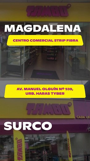 Tiendas Tambo on Instagram: "¡Cada vez más cerca de ti! 💜 Tú tío favorito ya llegó a Arequipa, Piura, Surco, Magdalena y Ate con todas sus promazos.😎 #CadaVezMásCerca"