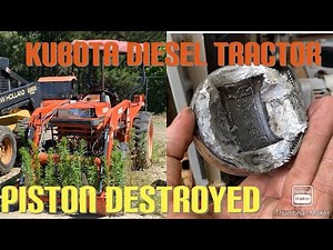 Replacing The Engine In A Kubota Tractor L3000DT
