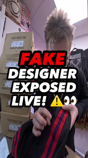 354K views · 785 reactions | FAKE DESIGNER EXPOSED LIVE!! ⚠️Come...