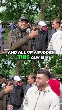 FROM QURAN ALONE TO NO GOD AT ALL! Hashim Speakers Corner