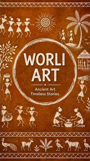 🎨🌿 Warli Art: Timeless Stories Told with Simple Lines & Shapes 🌿🎨