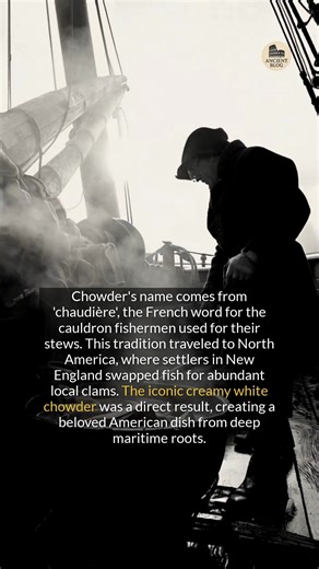 157K views · 1.9K reactions | Discover the humble origins of the famous New England chowder. | Ancient Blog | Facebook