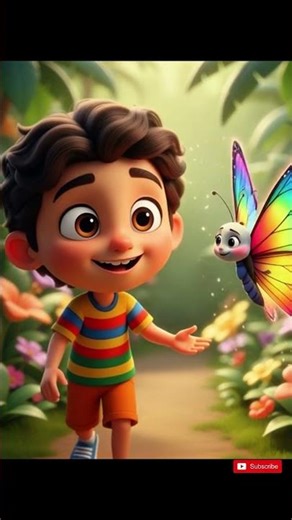 Jaadui Titli aur Chintu 🧒🦋 | Moral Cartoon Story | Short #hindicartoon #kidsstory #moralstories