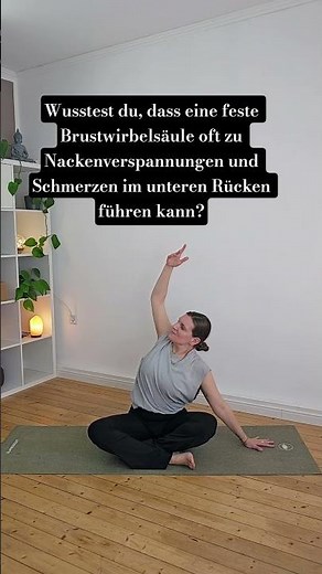 BWS Blockade lösen: Wie du deine Brustwirbelsäule sanft mobilisierst