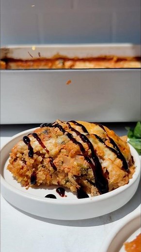 Quinoa Lasagna Casserole #recipe #easyrecipe #summerrecipes #dinnerrecipe