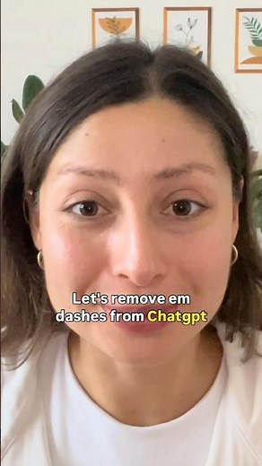 Remove em dashes from chatgpt in 3 seconds(this one actually works)
