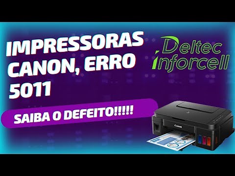 Canon Printer Error 5011 G2100, G3100, G1000, G4100...