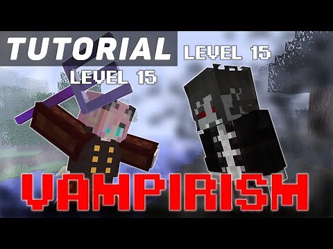 Vampirism mod. The secret level of hunters and vampires. Tutorial 1.12.2 (minecraft java edition)