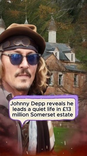 3.1K views · 121 reactions | Johnny Depp reveals he leads a quiet life in £13 million Somerset estate #JohnnyDepp #celebrate #House | LifeMadison | Facebook