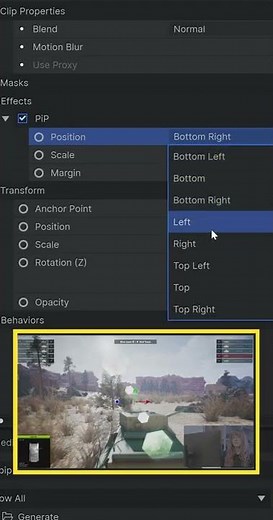 How to add your videos over GAMEPLAY (Picture-in-Picture) #Shorts