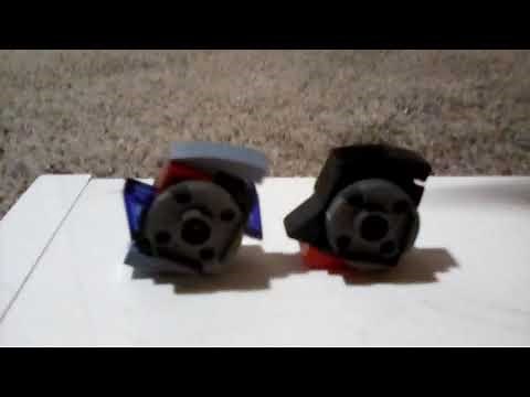 How to make a Lego sonic spindash