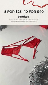 Make your list and check it twice – new panties have arrived! 🎅 | Adore Me