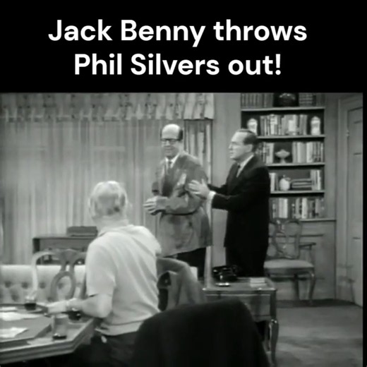Jack Benny throws Phil Silvers out! #funny #comedy #philsilvers #jackbenny #classictv