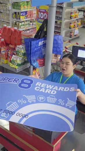 If you have a phone, you can always have your Super8 Rewards Card with you. Same points, same rewards, more convenient! Get your Super8 Rewards Card: https://super8.mysuki.io/SUPER #super8 #super8rewardscard #digitalSRC #super8mobile | Super8 Grocery Warehouse Official
