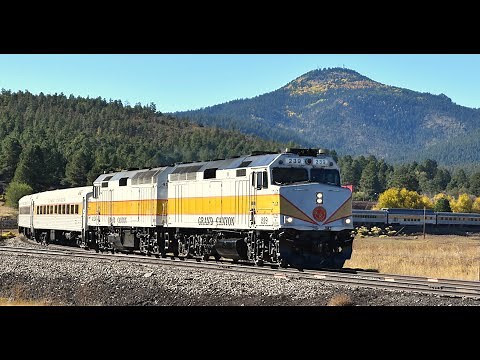 The Grand Canyon Railway (Ex-Amtrak F40's!) - Williams, AZ